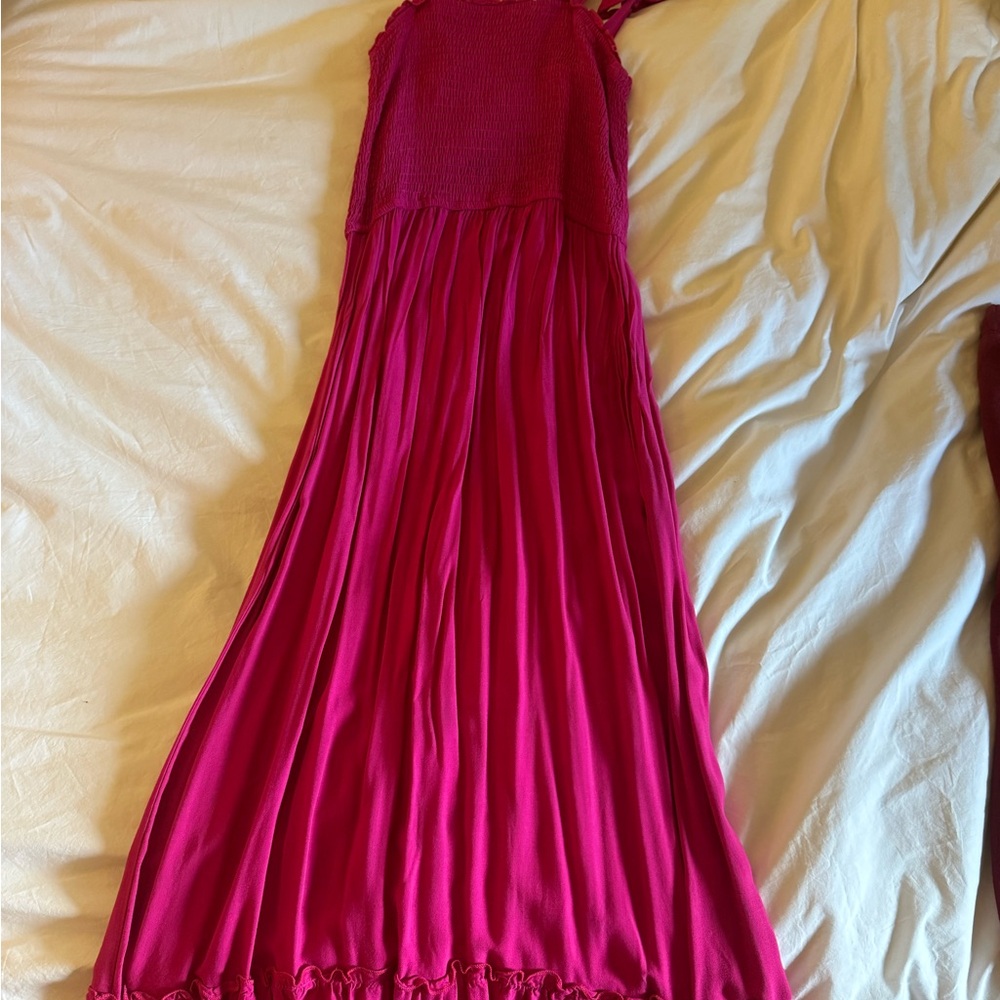 Elegant Red Maxi Dress